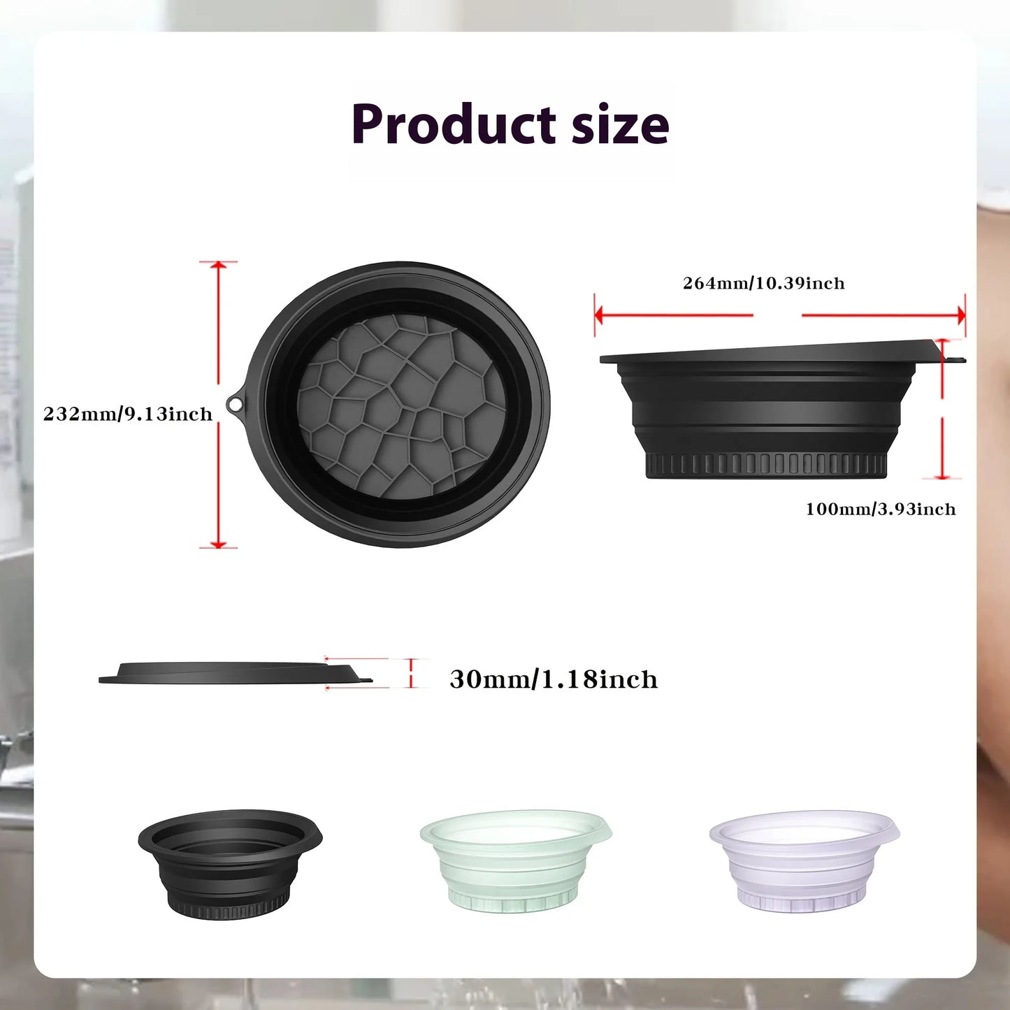 Facial Ice Bath Bowl – Cold Therapy Face Plunge | Tighten Pores, Reduce Puffiness & Get Glowing Skin at Home